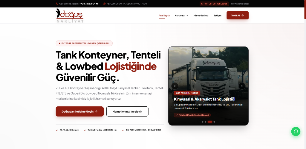 Enigma Web Geliştirme Başarılı Proje